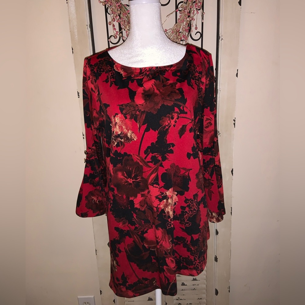 Kasper Asymmetrical Blouse